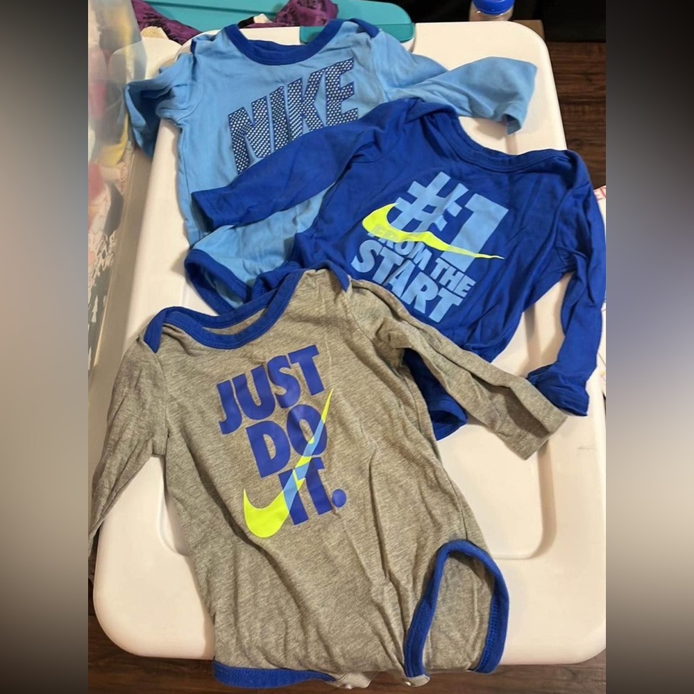 6-9m Nike Onesies